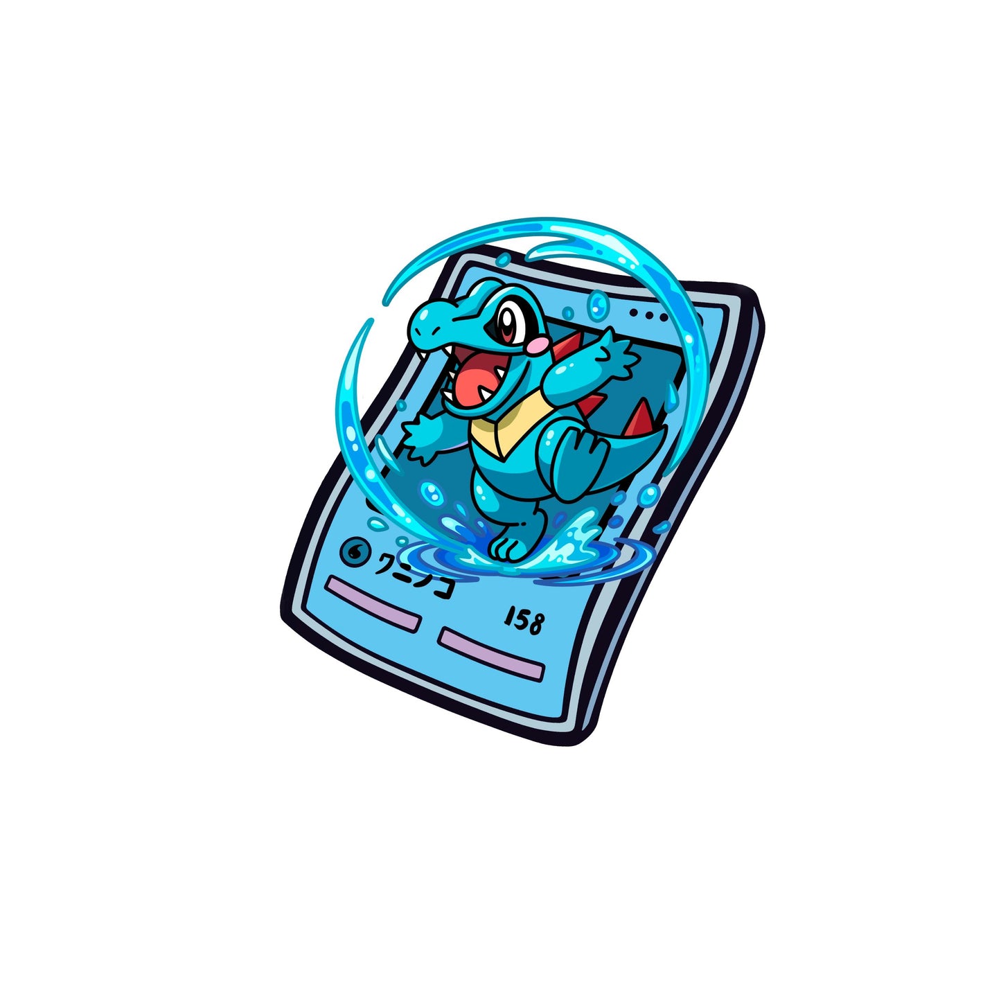 #158 Totodile