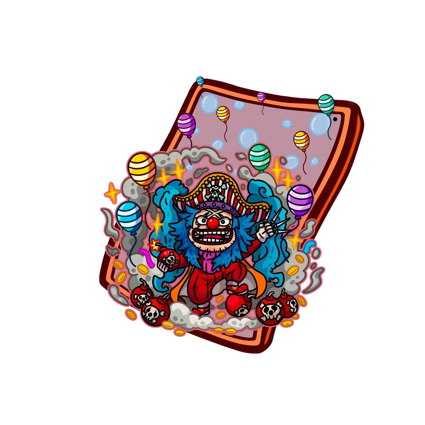 Buggy Acrylic Magnet