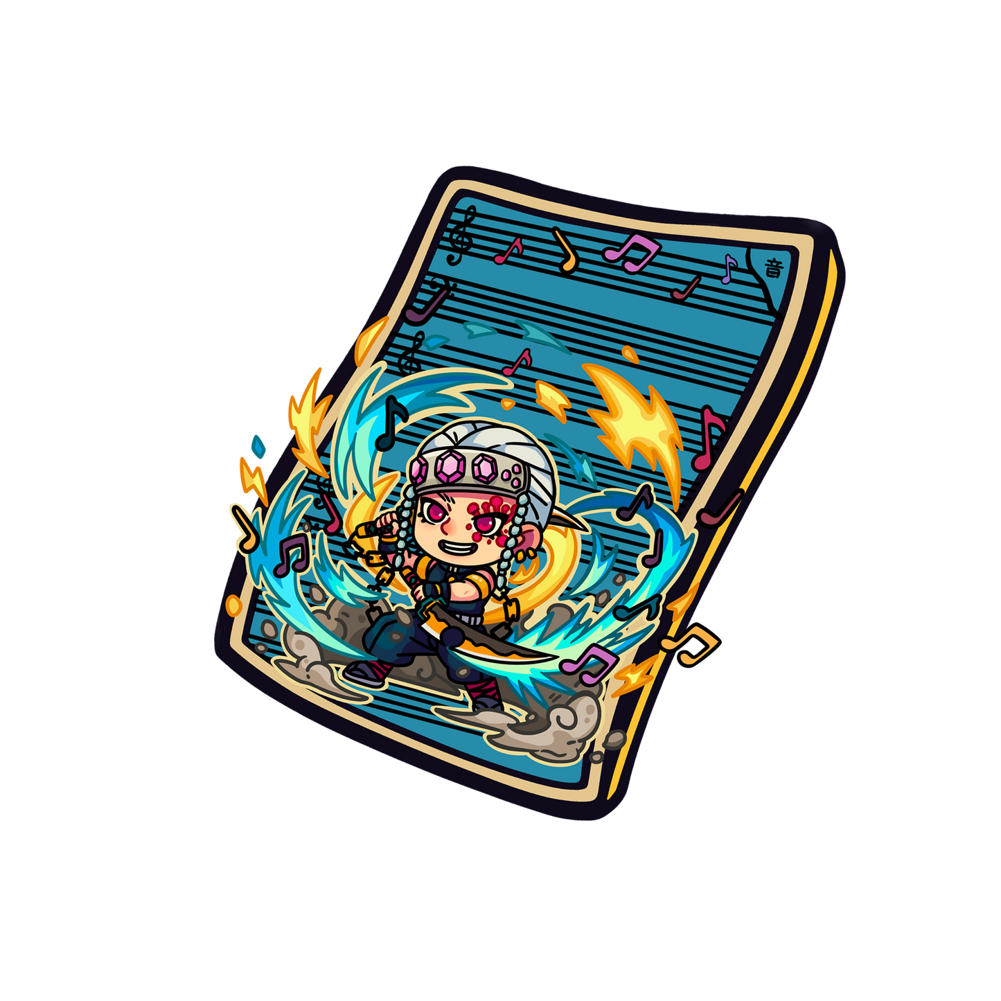 Tengen Uzui Acrylic Magnet