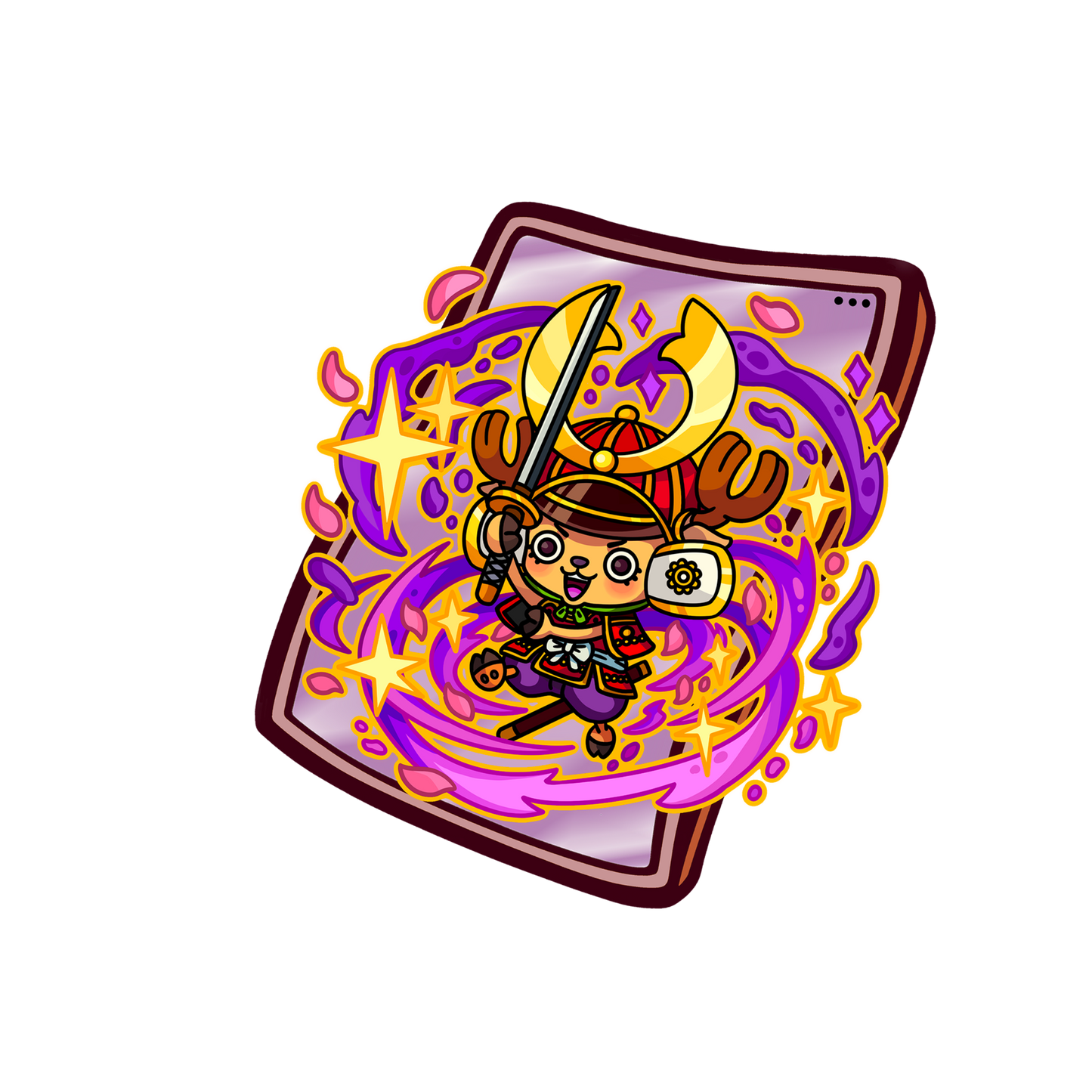 Chopper Acrylic Magnet