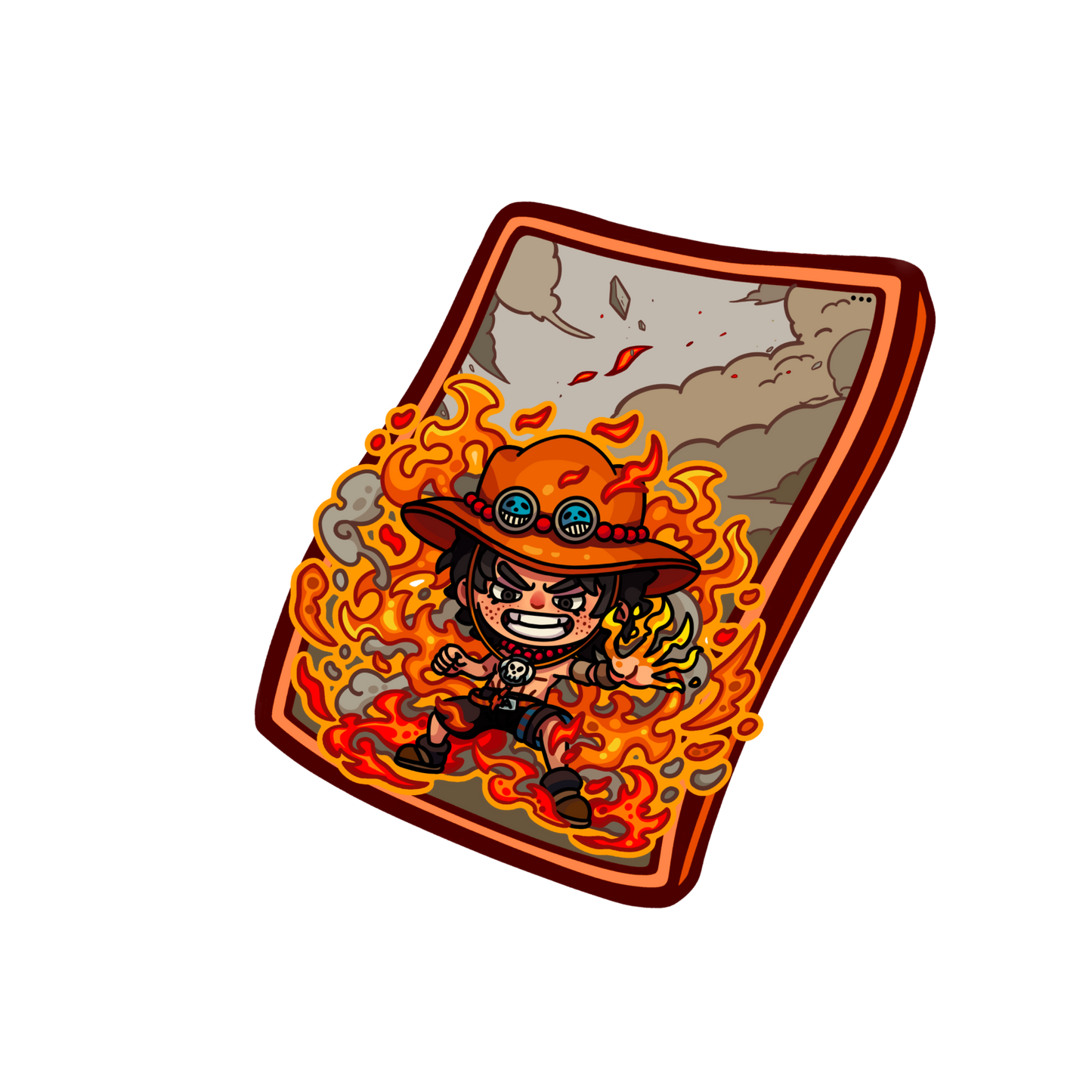 Portgas D. Ace Acrylic Magnet