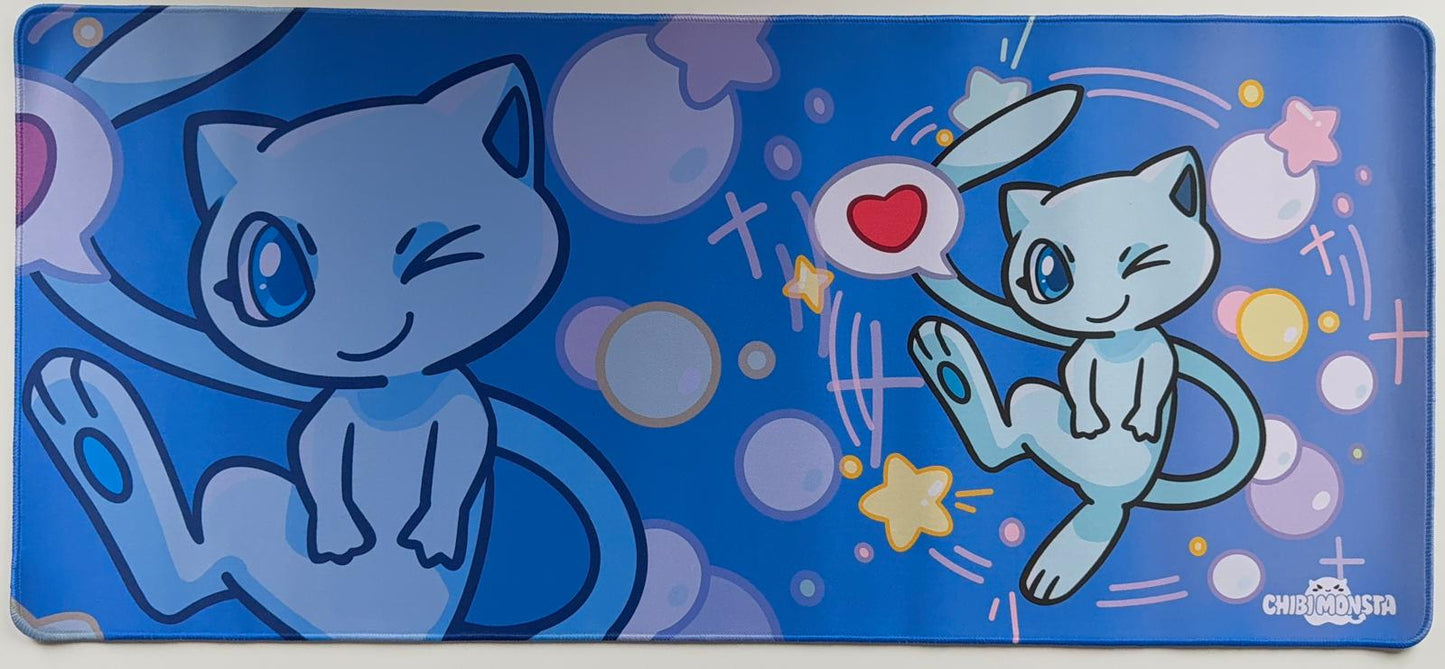 Shiny Mew Cosmic Charm Playmat