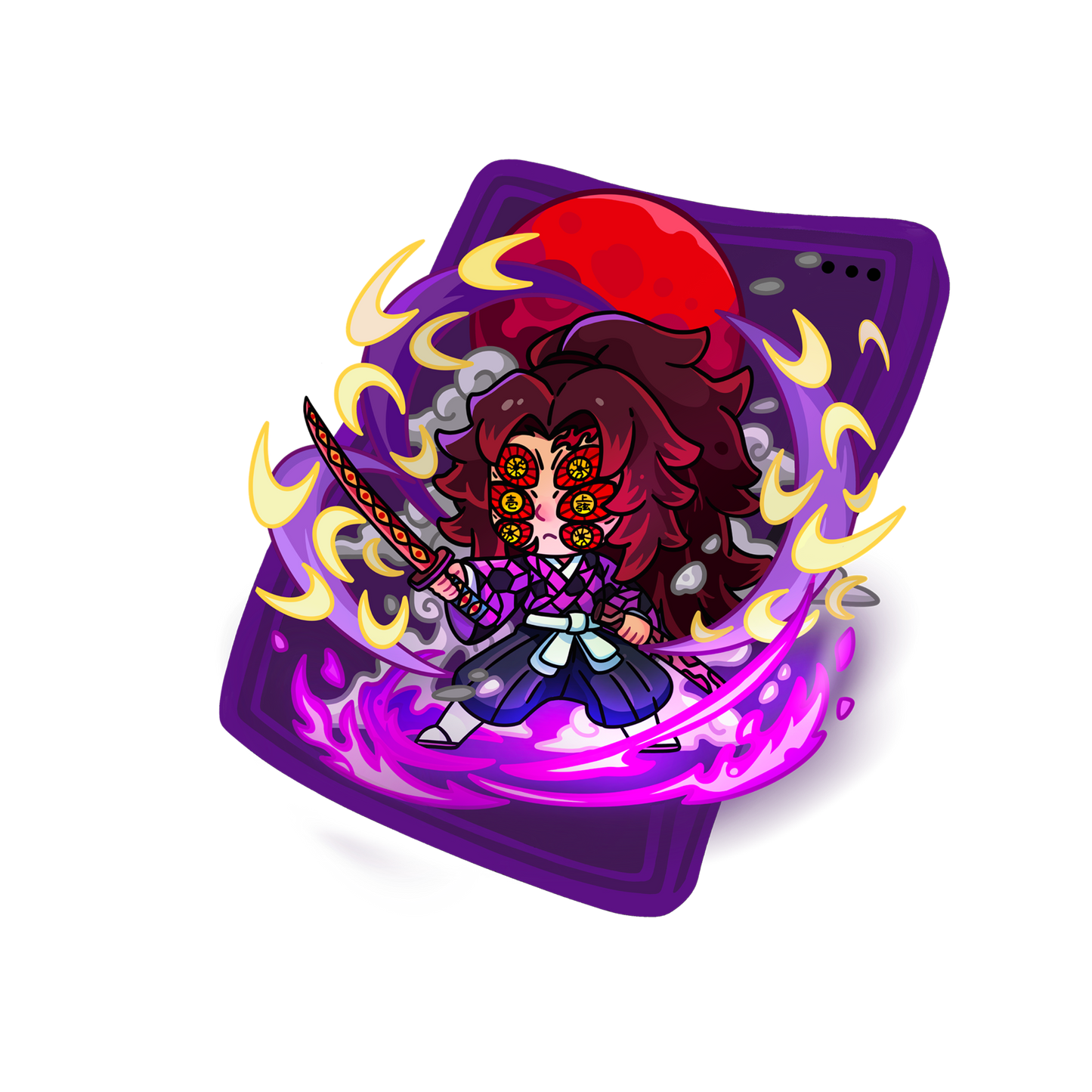 Kokushibo Acrylic Magnet