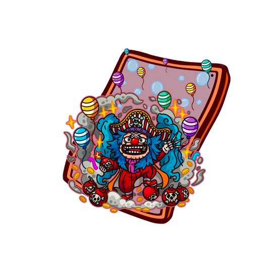 Buggy Acrylic Magnet