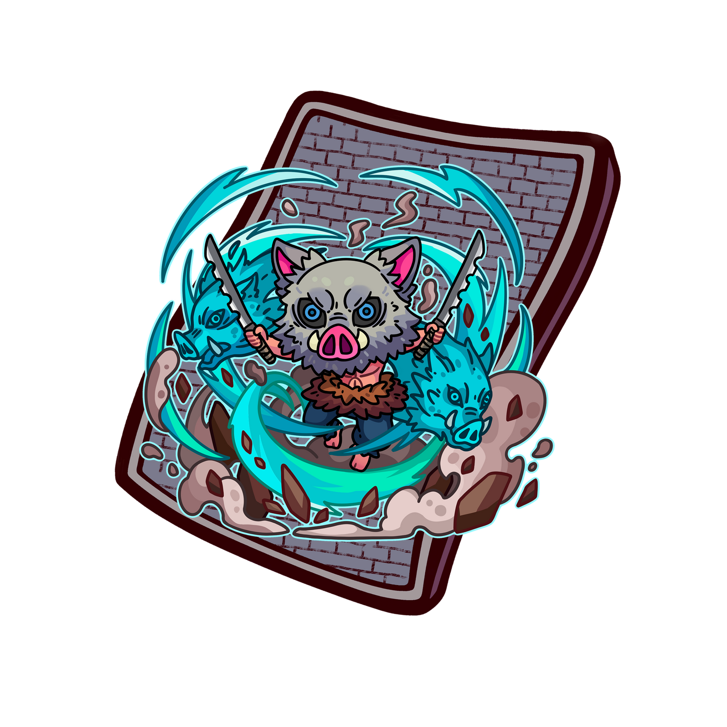 Inosuke Hashibira Acrylic Magnet