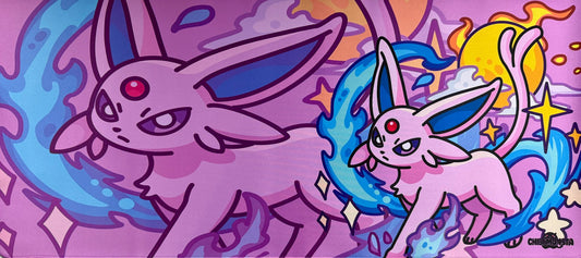 Espeon Psychic Wave Playmat