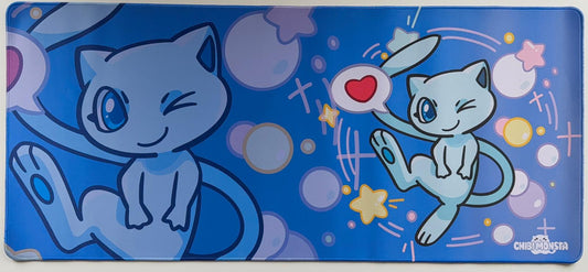 Shiny Mew Cosmic Charm Playmat