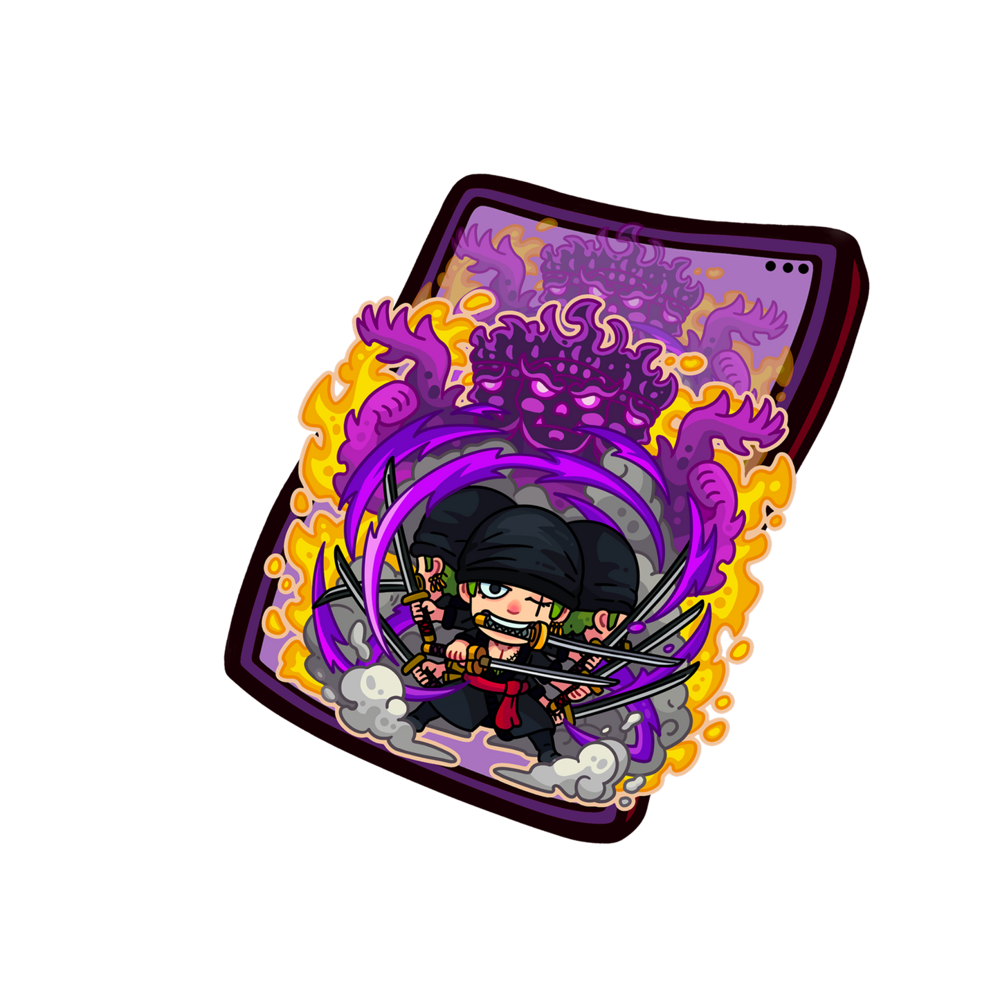 Roronoa Zoro Asura Acrylic Magnet