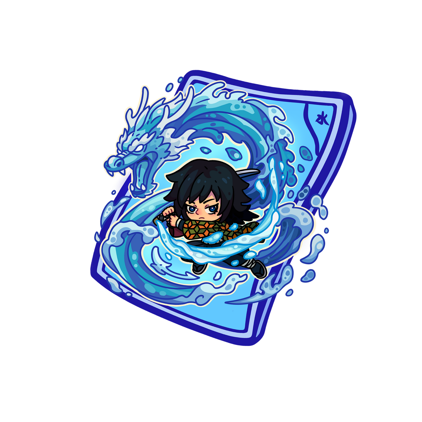 Giyu Tomioka Acrylic Magnet