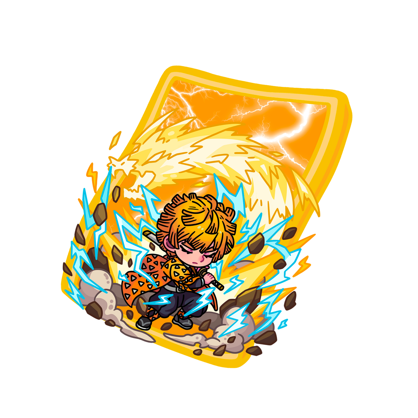 Zenitsu Agatsuma Acrylic Magnet
